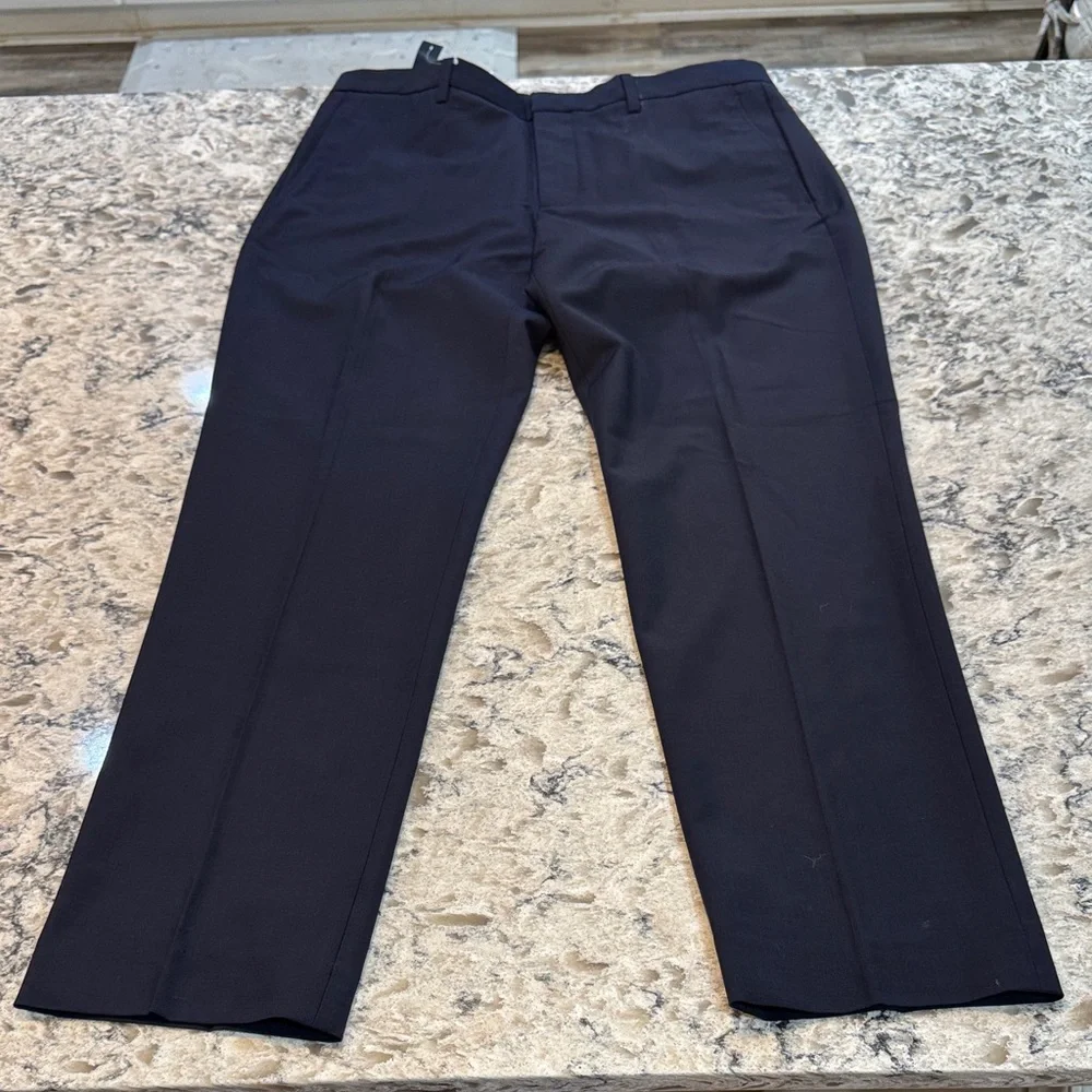 J.Crew Thompson Four Season Tapered Dress Pants Navy 32x30 NWT